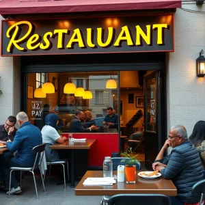 Exterior view of a diverse restaurant in Kansas City