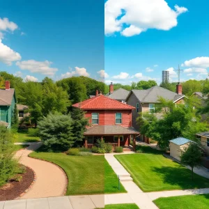 Revitalized Kansas City neighborhood from Brownfields cleanup efforts