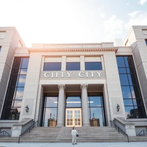 Kansas City government building representing leadership changes