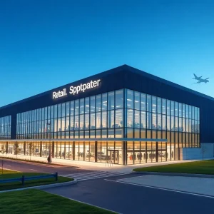 Exterior view of Ace Hardware Retail Support Center in Kansas City