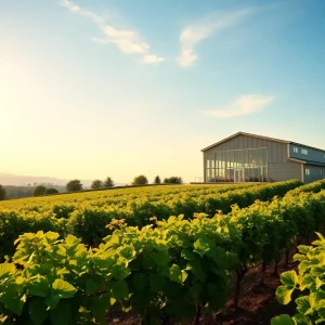 Vineyard at Liquid Art Winery