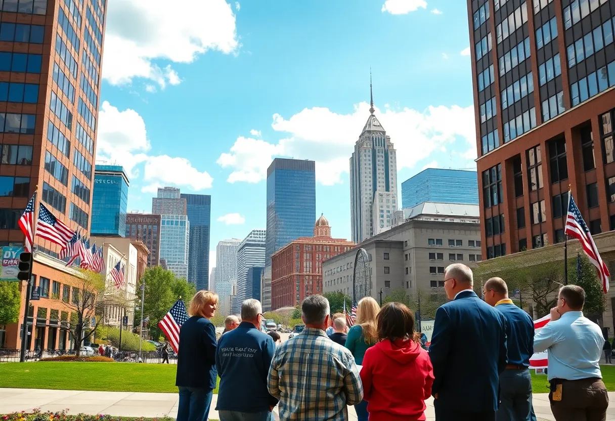Gathering of community leaders in Kansas City discussing redistricting.