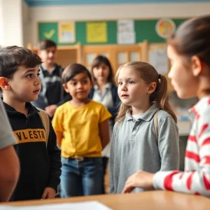 Discussion about student safety in a school setting