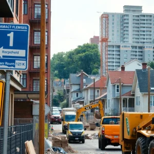 Construction activity in Prairie Village neighborhood causing disturbances to residents.