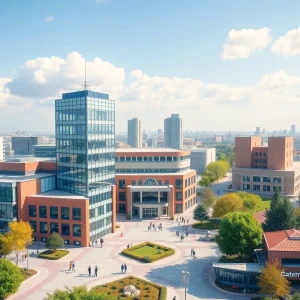 Celebration at UMKC for achieving Carnegie R1 designation