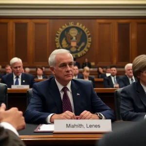 Congressional hearing discussing public health issues