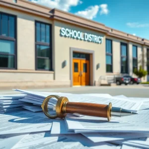 Hickman Mills School District Office during audit