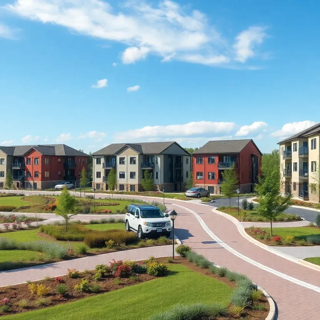 A modern affordable housing development in Kansas City