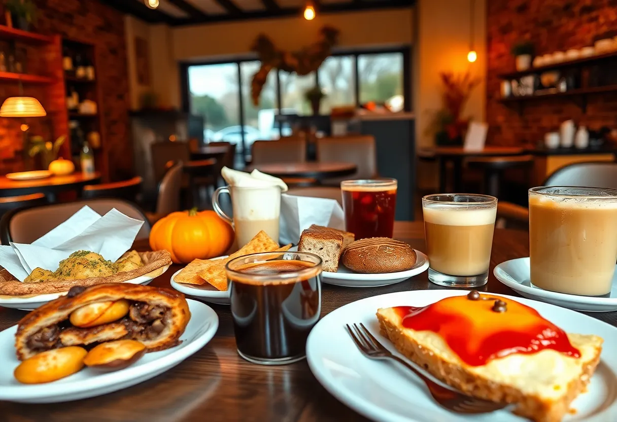 A selection of fall dishes and drinks from Kansas City restaurants.