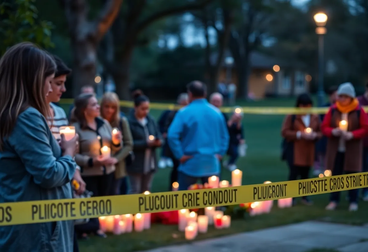 Community memorial gathering for shooting victim in Kansas City