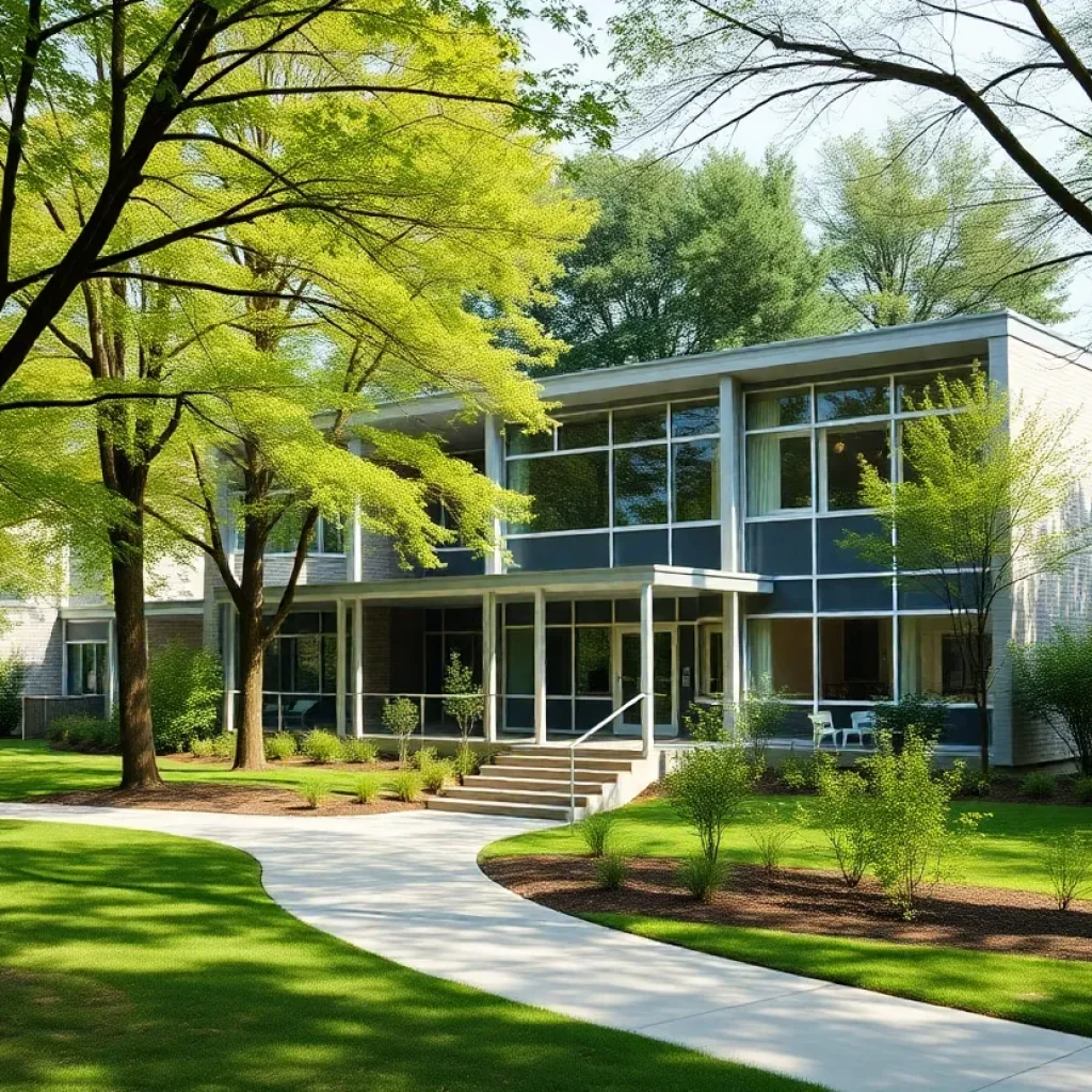 Rendering of the Kansas City mental health facility