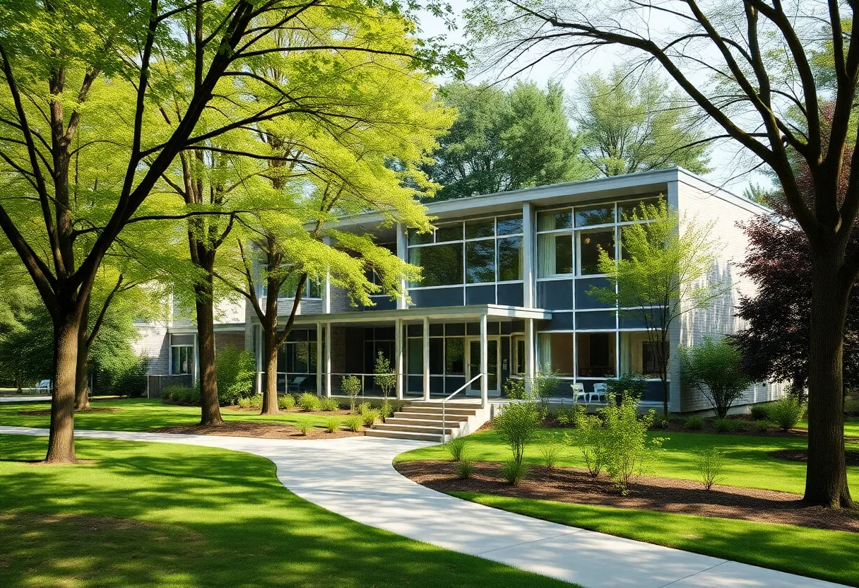 Rendering of the Kansas City mental health facility