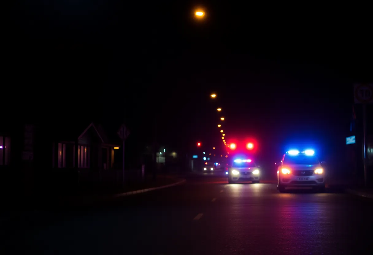 Scene of a shooting in Kansas City with police presence
