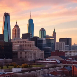 View of Kansas City skyline highlighting budgeting and urban development