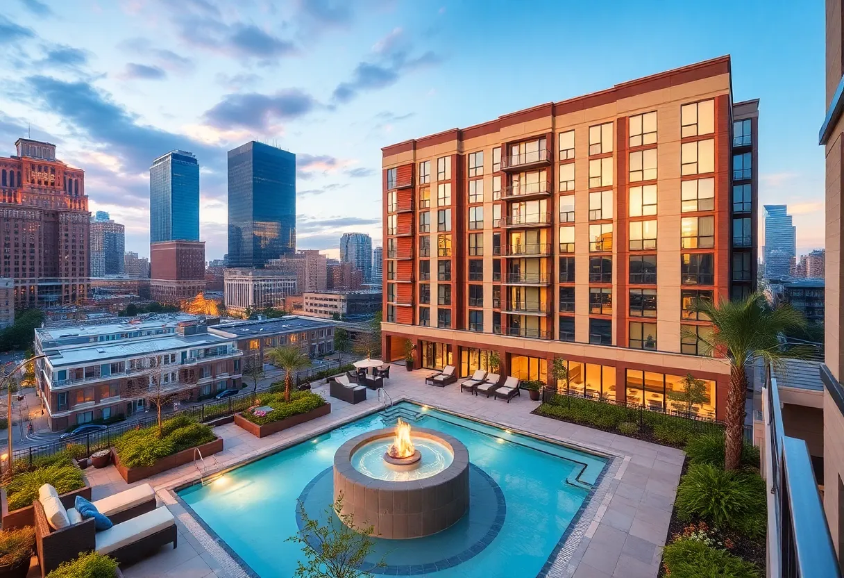 Celebration of One Light Luxury Apartments 10th Anniversary