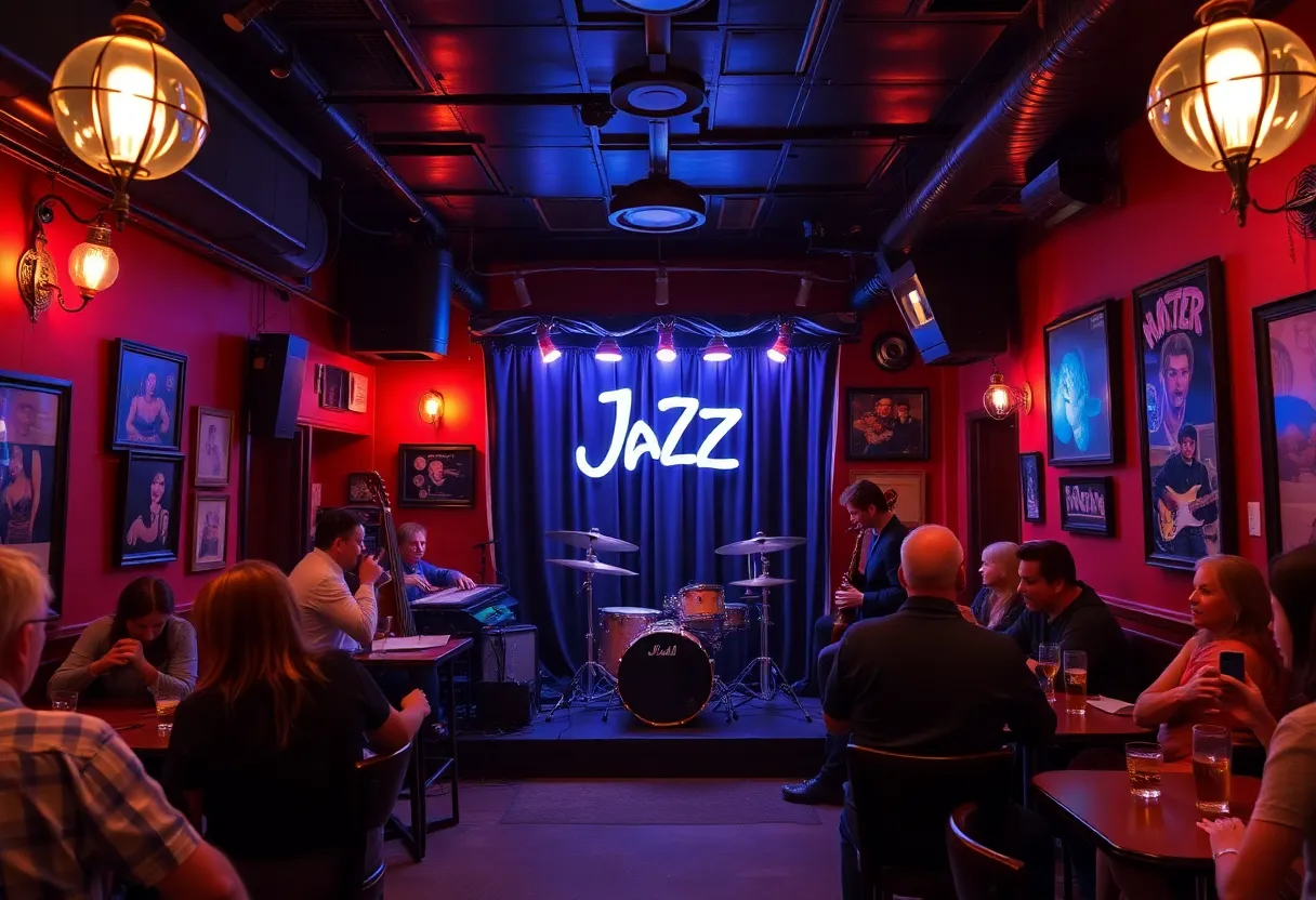 Interior of Ted's Taproom, a new jazz club in Kansas City