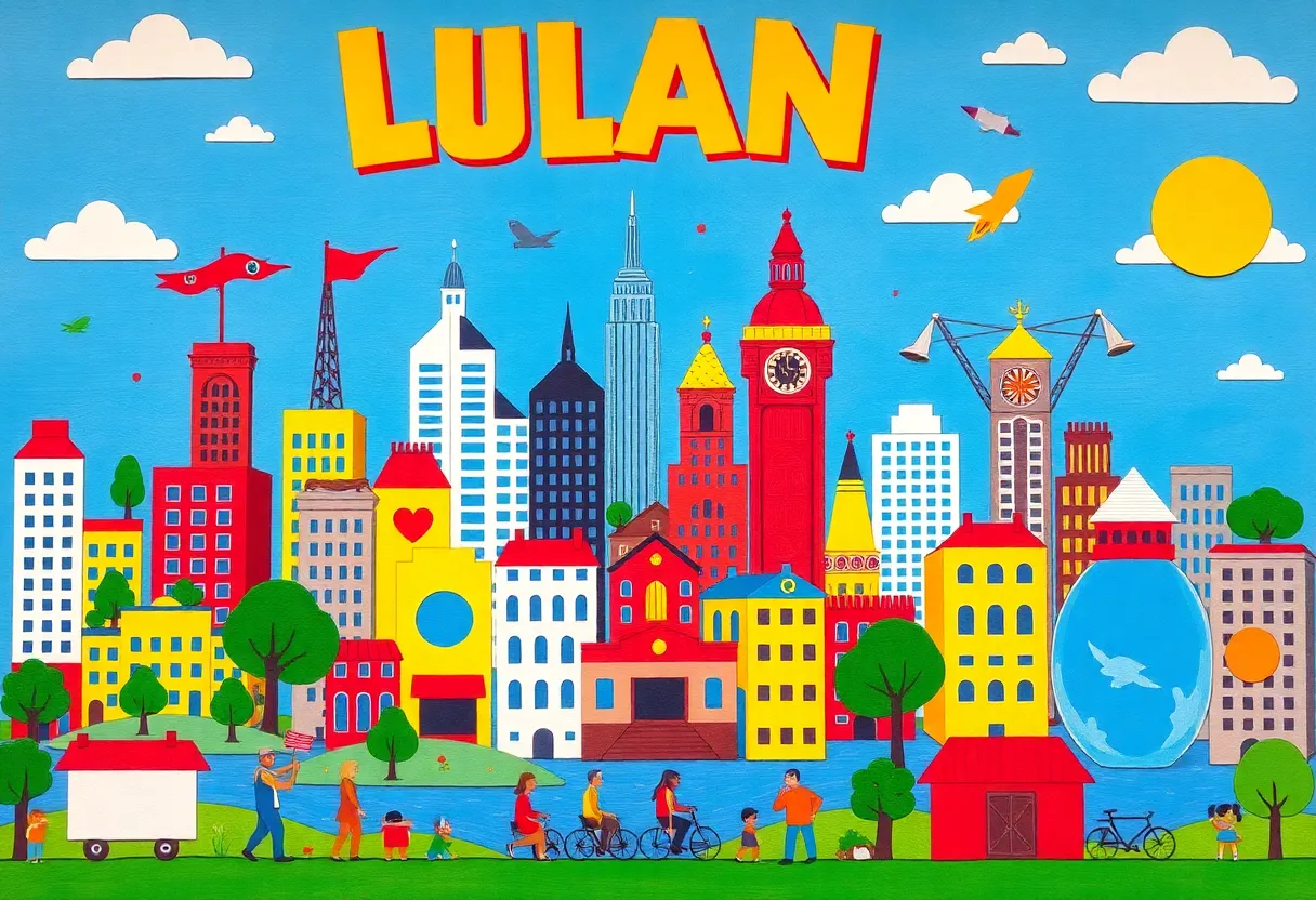 Art by W. Dave Keith celebrating Kansas City landmarks