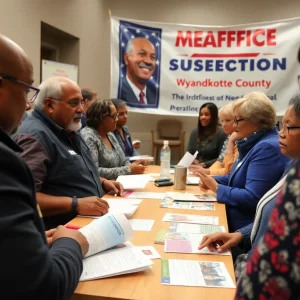 Residents of Wyandotte County discussing election issues