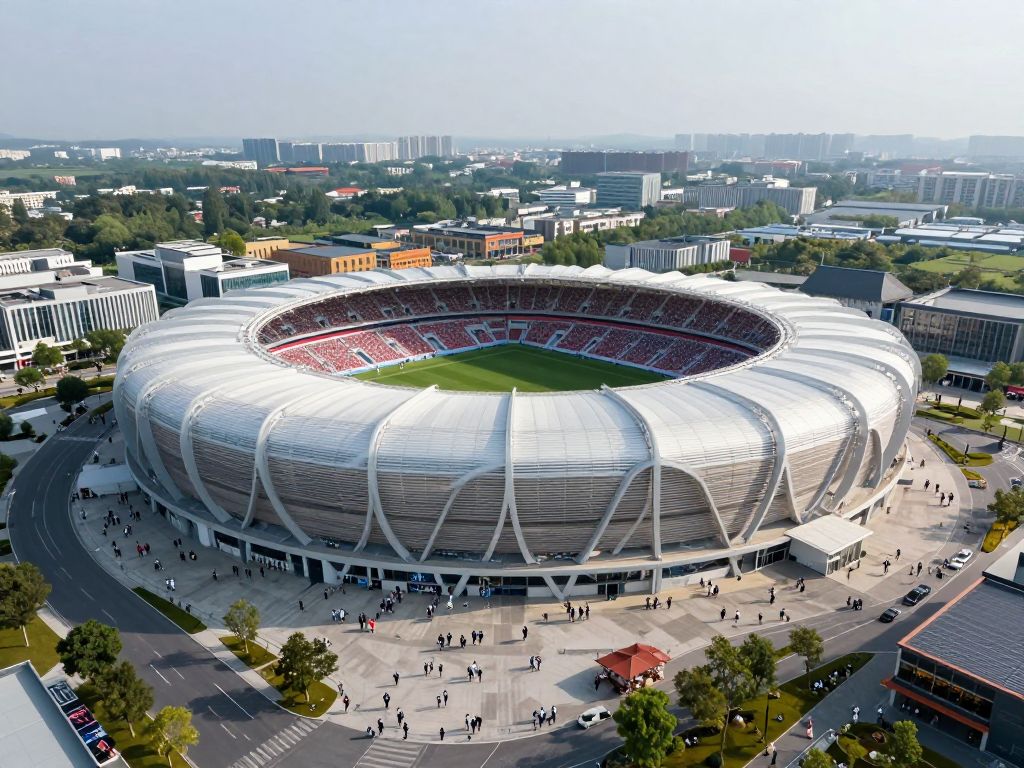 Conceptual design of the new Kansas City Chiefs stadium.