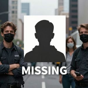 Community members gathering to support missing persons investigations