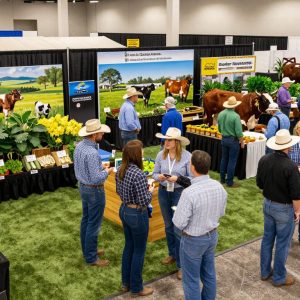 Networking at the Crops and Cattle Conference
