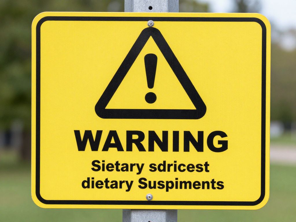 Warning about dietary supplement recall due to health risks