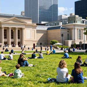 Families enjoying interactive events in Kansas City