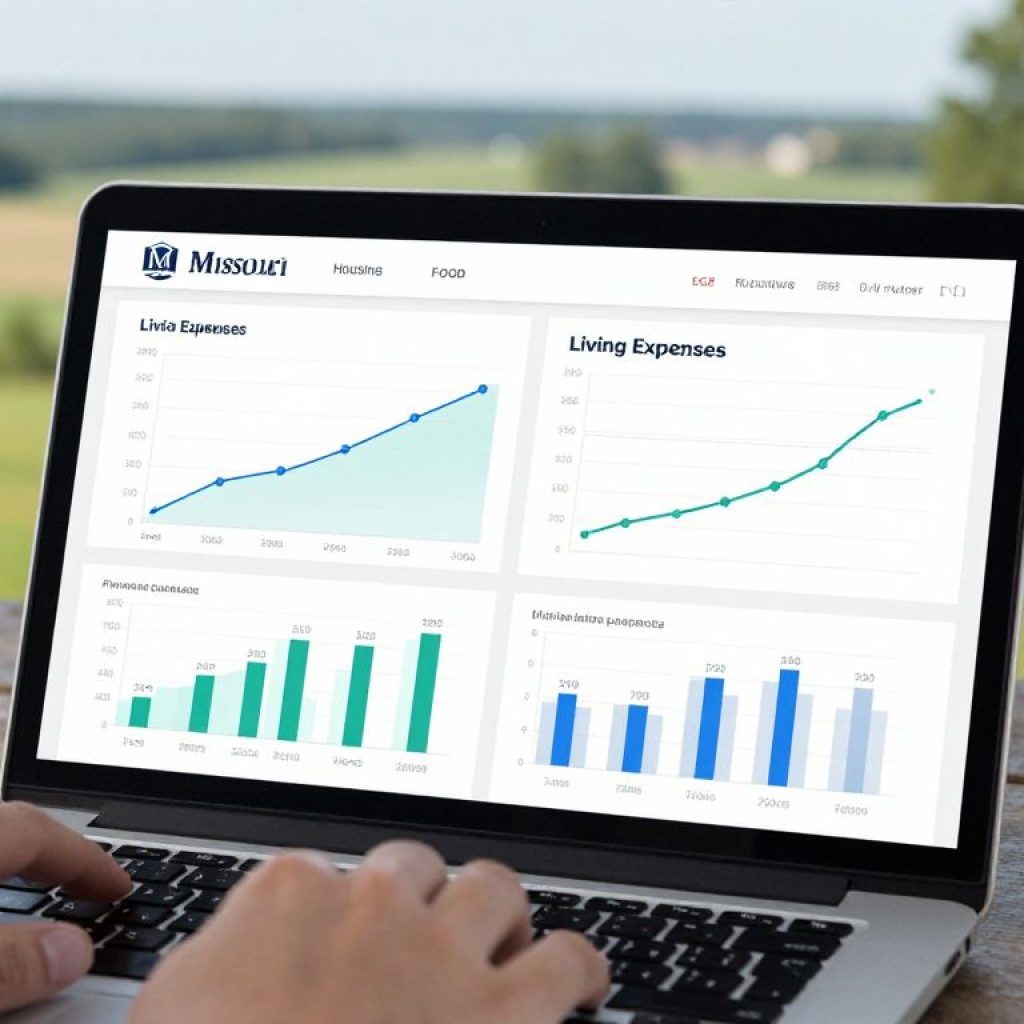 Screenshot of Houzeo's Cost of Living Calculator interface