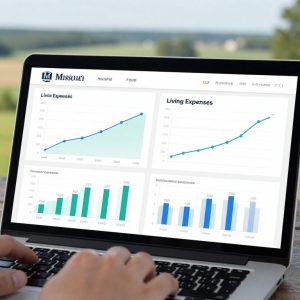 Screenshot of Houzeo's Cost of Living Calculator interface