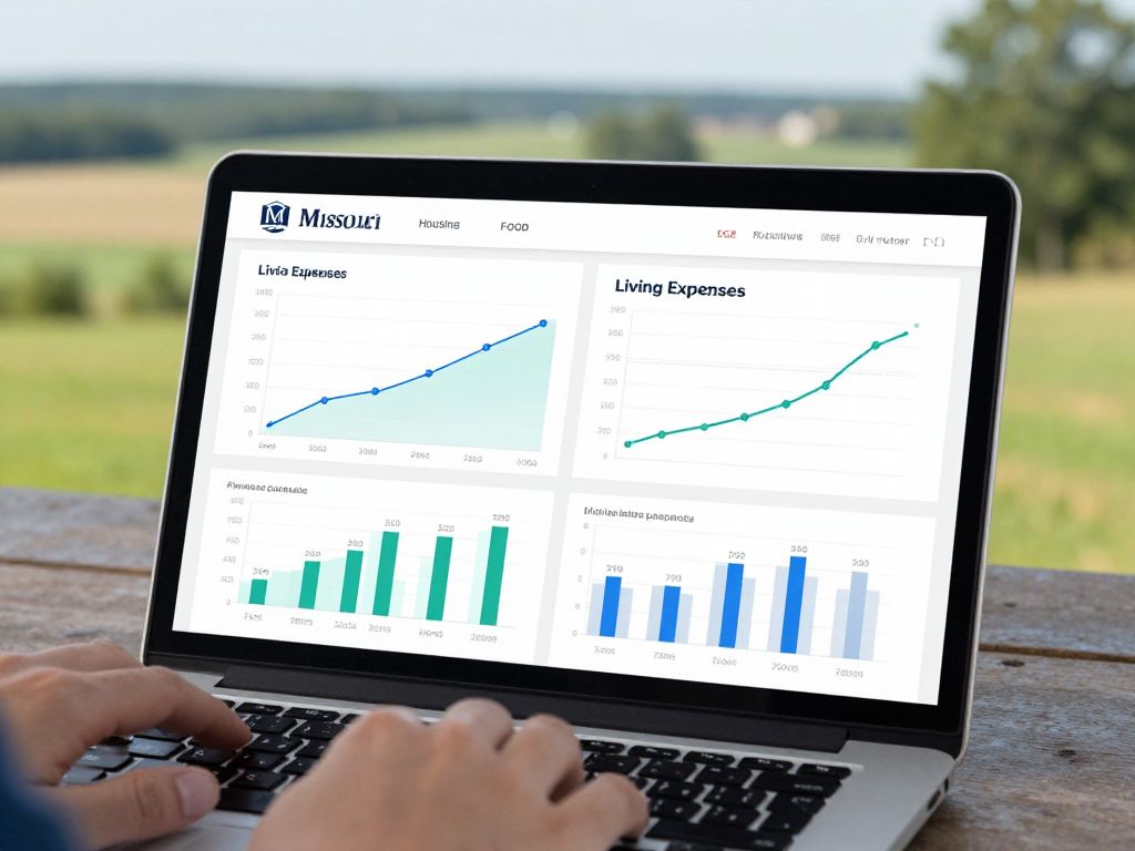Screenshot of Houzeo's Cost of Living Calculator interface