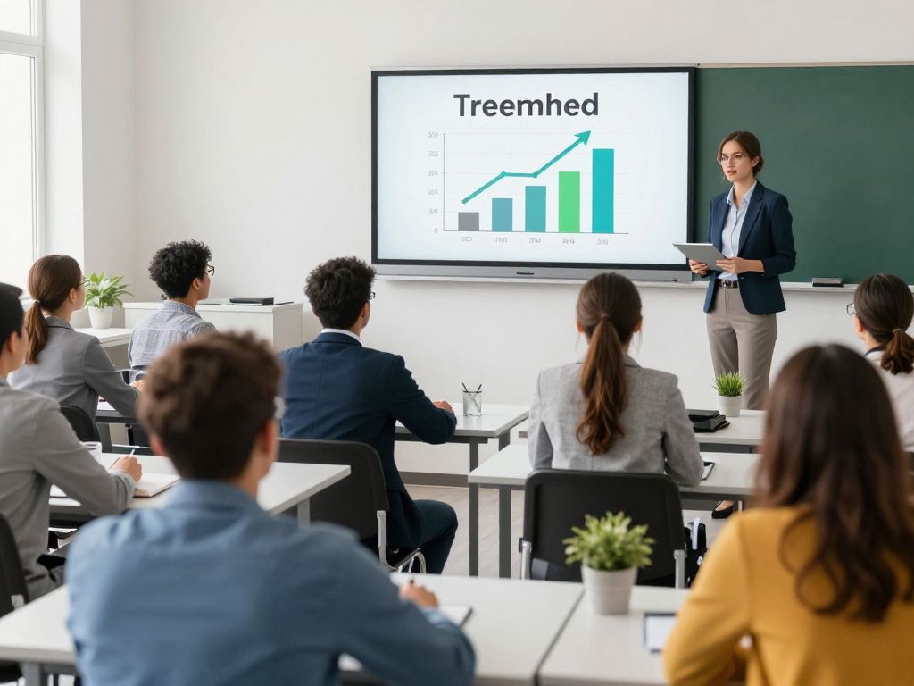 Participants in a business training session at JCCC