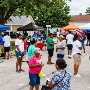 Community members enjoying events in Kansas City
