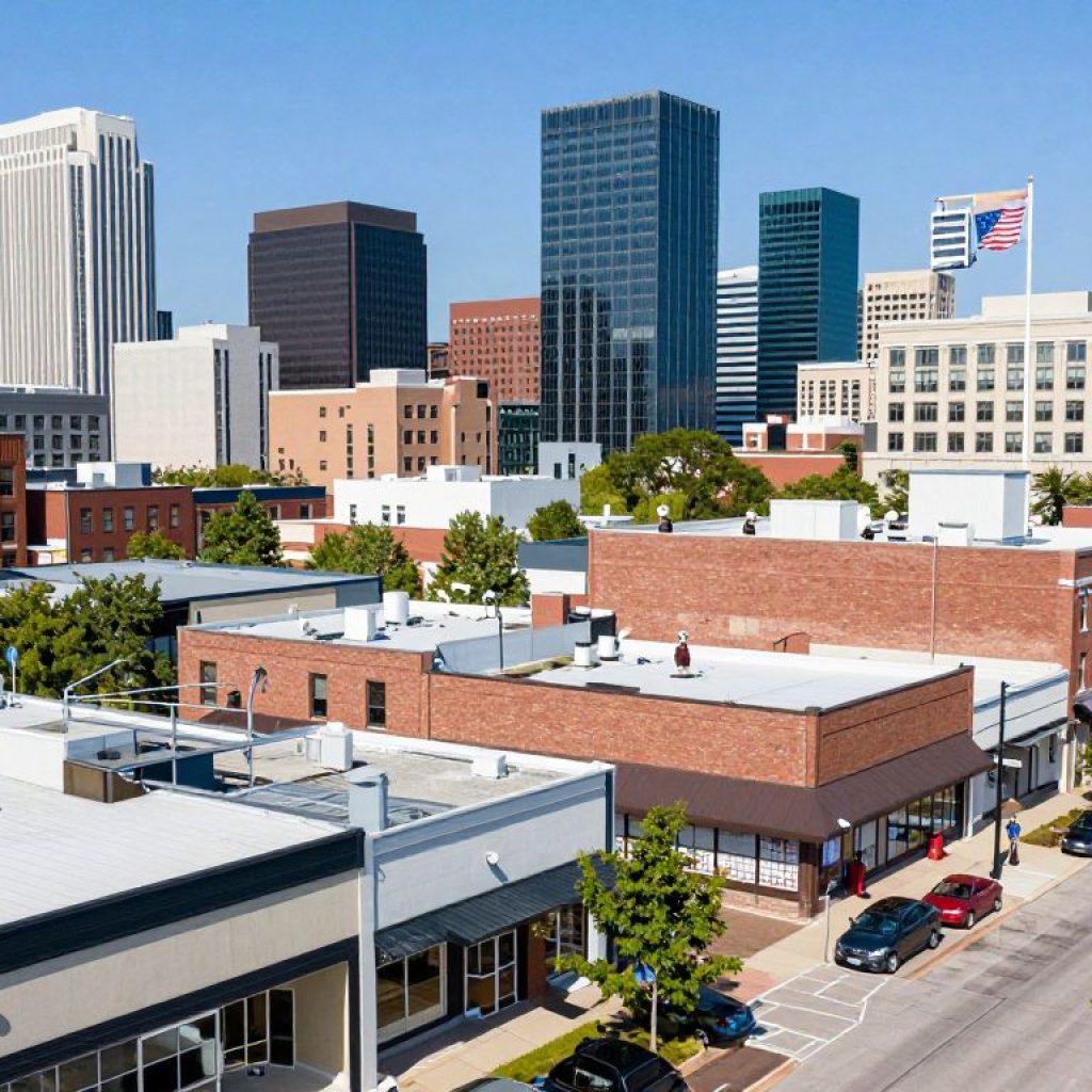 Kansas City skyline representing economic growth and small business innovation.