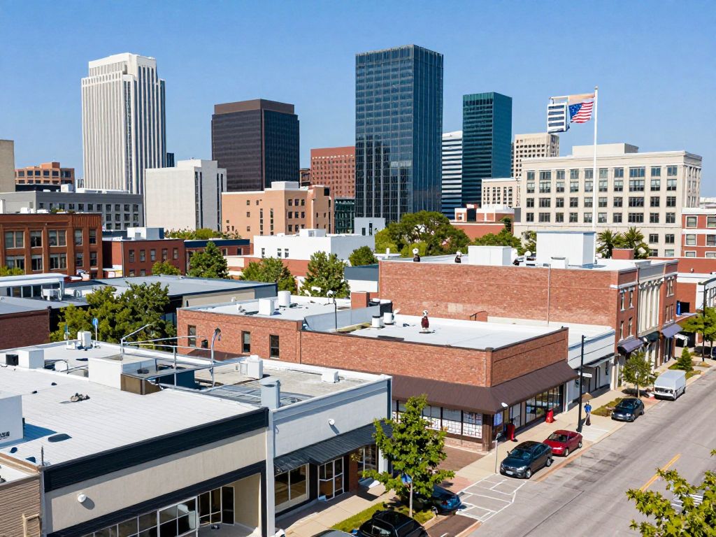 Kansas City skyline representing economic growth and small business innovation.