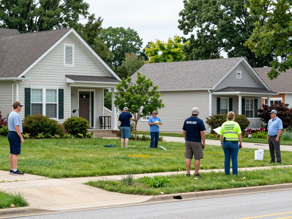 Residents of Kansas City’s Northland engaging in community safety initiatives.