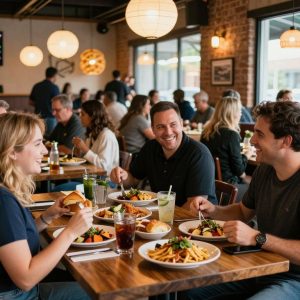 Delicious food and lively atmosphere during Kansas City Restaurant Week