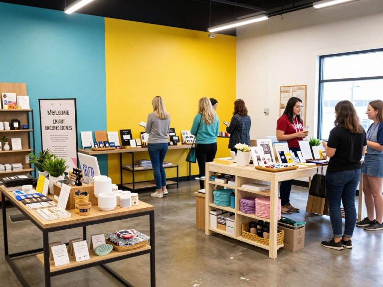 Local small businesses at the 811 Retail incubator in Kansas City.