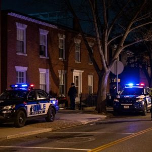 Police activity at a shooting scene in Kansas City