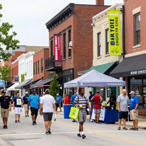 Local shops in Kansas City participating in a civic engagement initiative