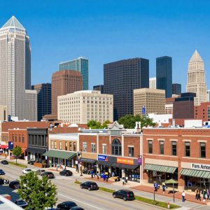 Post a Job A panoramic view of Kansas City with local businesses and startups.