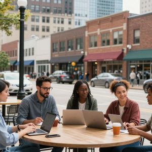 Kansas City entrepreneurs working together to improve website accessibility.