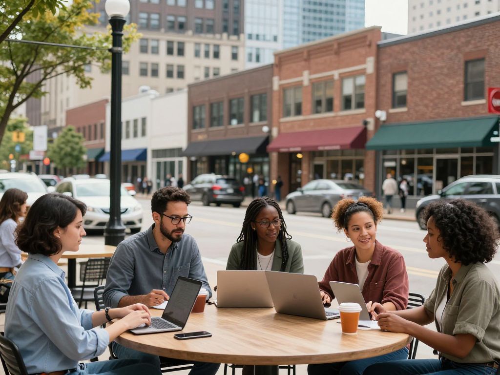 Kansas City entrepreneurs working together to improve website accessibility.