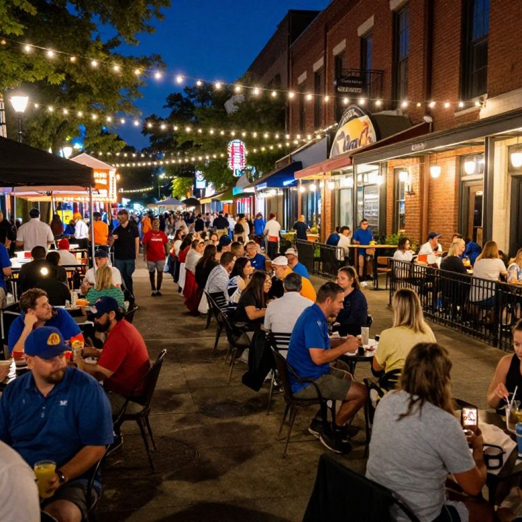 Kansas City celebrating World Cup 2026 with vibrant nightlife