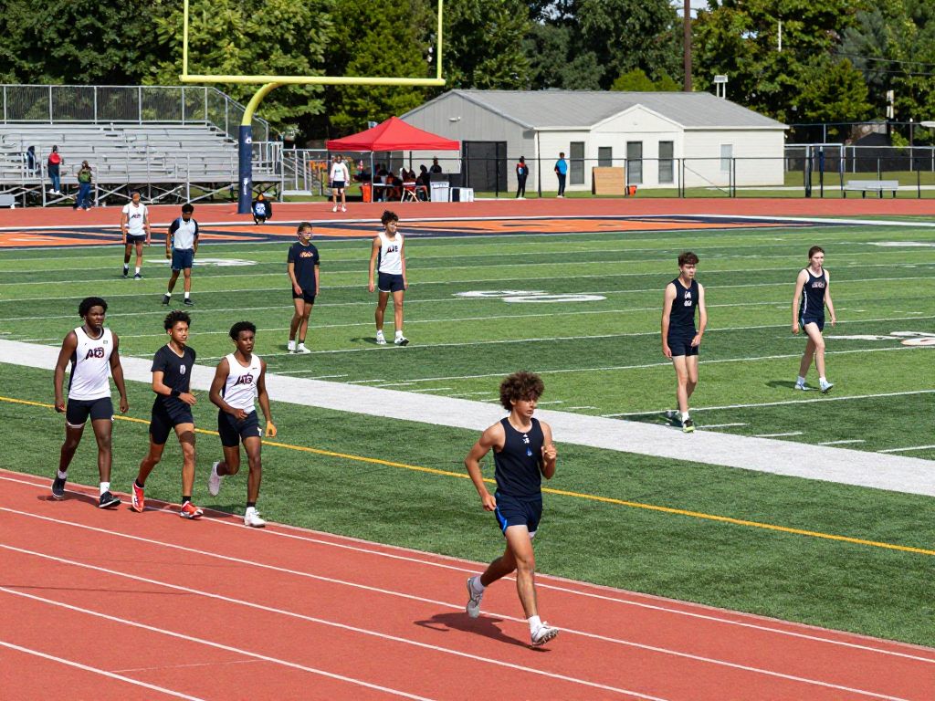 High school athletes participating in sports activities in Missouri