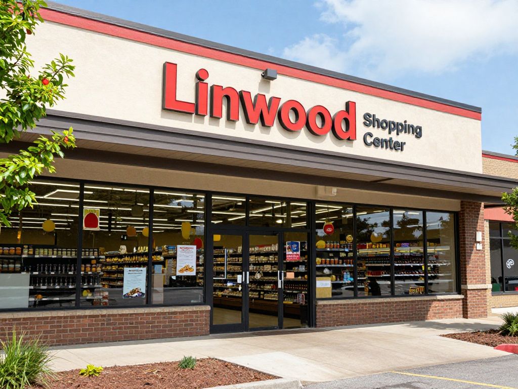 Exterior view of the new grocery store at 31st and Prospect in Kansas City