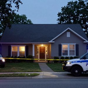 Police investigation at a home in Riverside after shooting incident