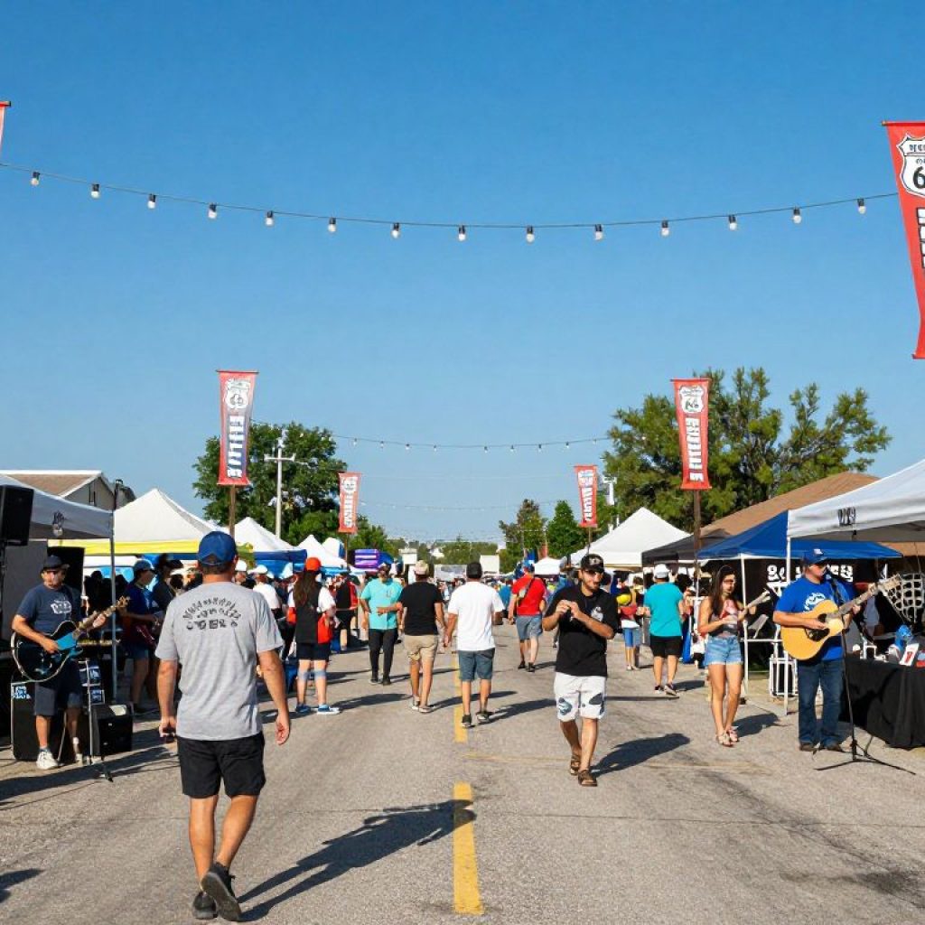 Celebration of Route 66 in Springfield, Missouri