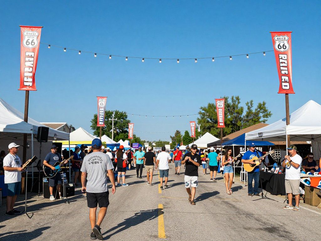 Celebration of Route 66 in Springfield, Missouri