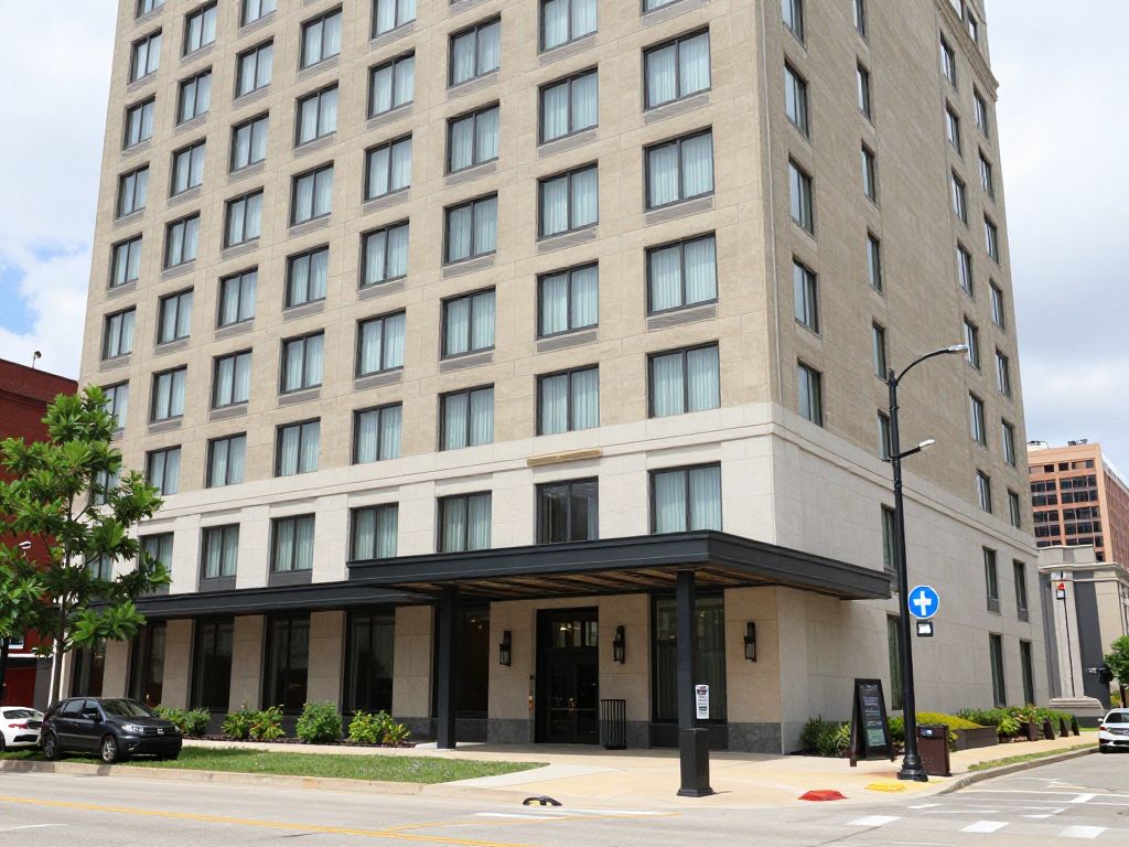 Modern hotel in Kansas City, Spark by Hilton Kansas City Plaza