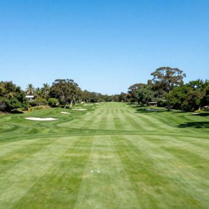 View of Tiffany Greens Golf Club and surrounding land.
